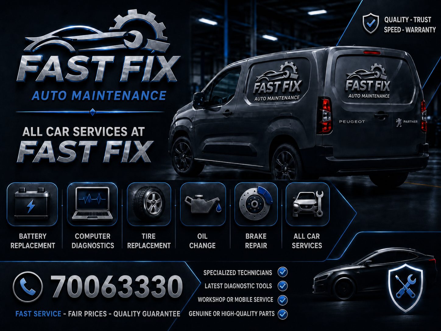 FastFix English roadside assistance services